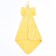 Kitchen towel of the share "bow" cv. Yellow 28x40 cm, microfiber, 100% p/e