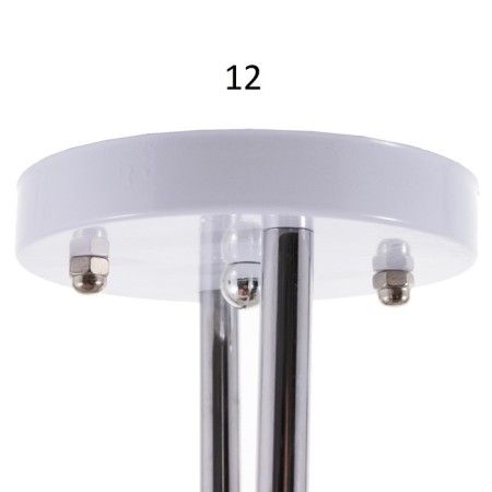 Chandelier 91286/2 E27 40W white-chrom 46x15x25 cm Bayerlux-4