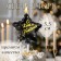 Candle in the cake on the skewer "Air ball. Star", 5.5 cm, black