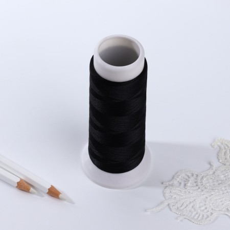 Atlase thread, 120d/2, 700 m, black color-2