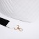 Bag Cross-Bodi with a zipper, white color
