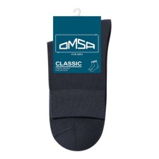 Male medium lengths Omsa Classic, size 45-47, color Grigio Scuro