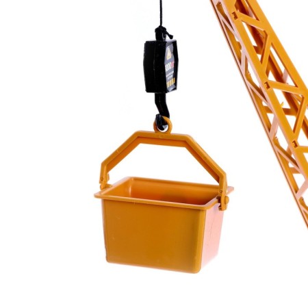 Building crane, remote control, operates from batteries-3