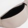 Lightning waist bag, external pocket, beige color