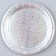 Paper plate "Hologography", in a set of 6 pcs., Silver color