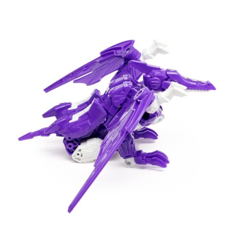 Pterodactyl robot-dinosaurus, transforms, purple color-6