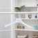 Shoulders - hanger for clothes, size 46-48, white color