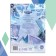 A scrap book with a scretch-layer and stickers "Winter Magic", a cold heart