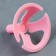 Holder-capture for balls, d = 5 mm, pink color, set of 100 pcs.