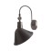 Sconces "Crocus" E27 40W black 20x29x23cm