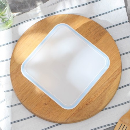 Baking shape and baking with a square lid, 20 × 7 cm-2
