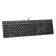 Keyboard A4Tech FSTYLER FX60 Gray USB Slim Led (FX60 GREY / White)