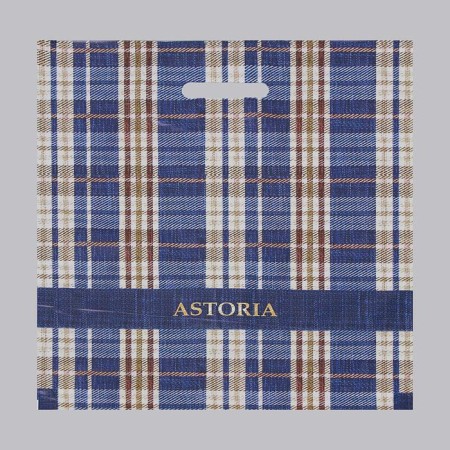 Astoria package, polyethylene with a cut pen, 45 μm, 40 x 47 cm