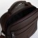 Male bag on lightning, long belt, brown color