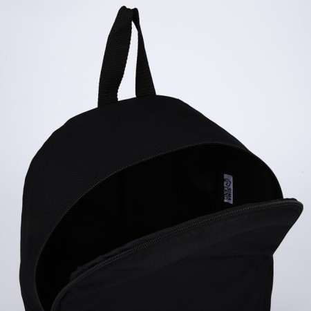School textile “duck”, 38x14x27 cm, black color-5