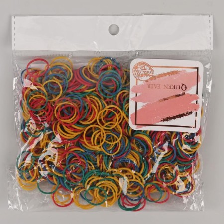 A set of hairdressers to create a hairstyle, d = 1.5 cm, 50 g, multi -colored-1