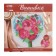 The cross -stitch “Bouquet from the heart”, a set for creativity, a set for creativity, 25 x 25 cm