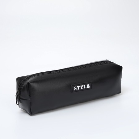 Style cosmetic bag, 20*4.5*5.2, lightning department, black