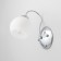 Sconces Citilux "Luciana" CL147411, 12x22 cm, 1x60W, E14, color gray color