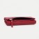 Women's wallet on magnets, red color