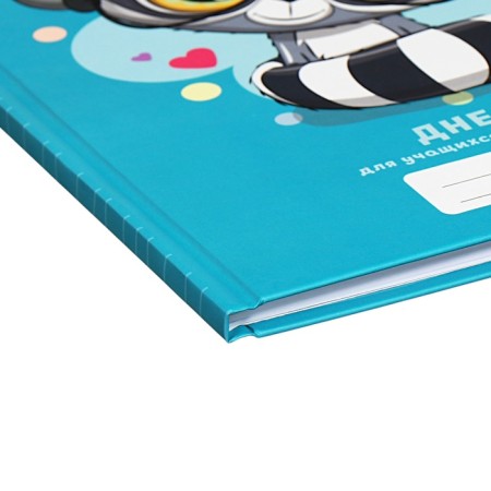 Diary for a music school, 48 sheets, hard cover, matte lamination, foil embossing, reference information, block 60g/m2-2