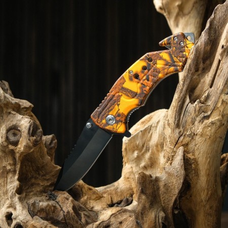 Folding "Tiger" knife 19.5cm, blade 85mm/1.2mm, mix-16