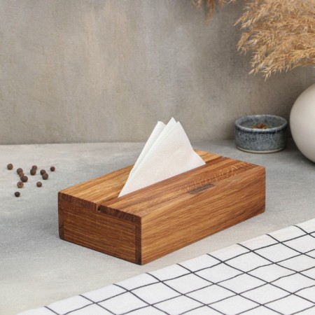 Opener-organized kitchen ADELICA, 2B1, with a department for tea and spices, 21 × 12 × 5.5 cm, oak-1
