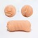 Masturbator 2 in 1. Realistic "Oral and Vaginal", 18 x 7.6 cm