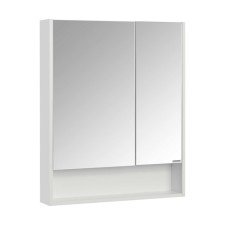 Aquaton Skandi Carder Mirror, 70 cm, white color