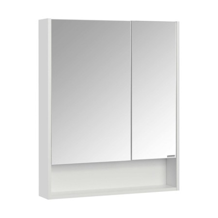 Aquaton Skandi Carder Mirror, 70 cm, white color