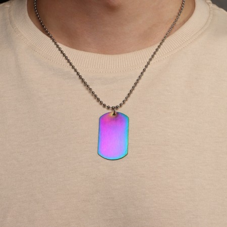 Pendant male "token" beetle, gasoline color, 45 cm-4