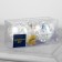 A set of Christmas tree balls "Brilliant" 2 pcs., Batteries, 1 LED, glow RGB