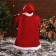 Santa Claus "in a cap, a gift and berries" 46 cm, red
