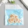 Decor for creativity Textile Embroidery "Paw" 3.2x2.8 cm
