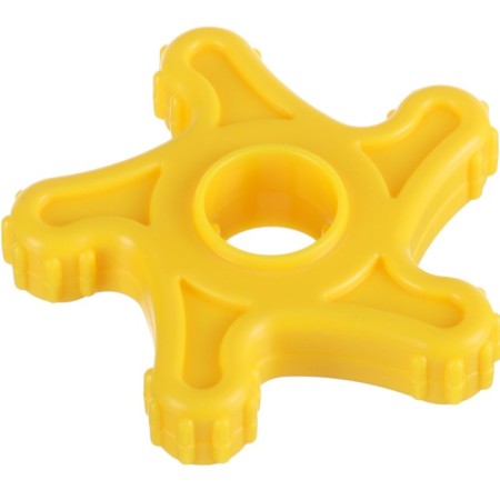 Developing toy Pyramid "Twist me" with gears, rattle, crumb I-4