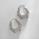 Earrings Metal Xuping shackles of voluptuousness, color silver