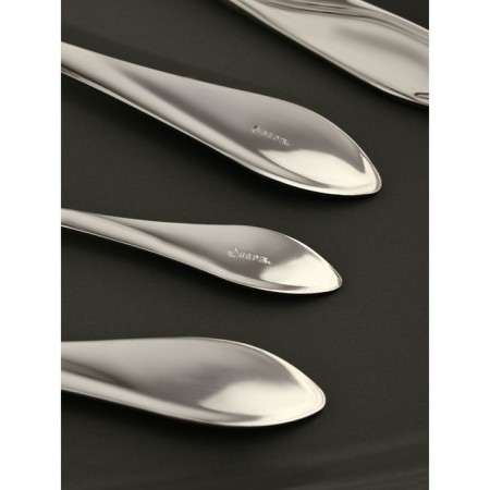A set of cutlery "Wave", 24 items, a cardboard box with a window, silver color-2