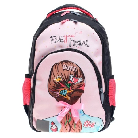 Youth backpack, 44 x 30 x 17 cm, ergonomic back, calligrata p "Girl"-8