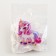 Hair hair clip luminous "unicorn", 4 x 3 cm