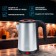 Electric kettle Steledition a07, metal, 1.8 l, 1800 watts, silver