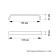 Frill handle RS112, m/o 128 mm, matte chromium, 4 pcs TMP