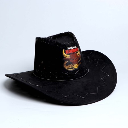 Cowboy hat "Real cowboy", adult, 56-58 cm-2