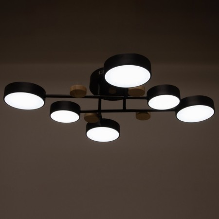 Causteen with PDU 2296/6BK LED 144W 3000-6000K Black 80x59x14 cm Bayerlux-3