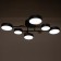 Causteen with PDU 2296/6BK LED 144W 3000-6000K Black 80x59x14 cm Bayerlux