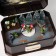LED figure "Christmas tree market" 20 × 14 × 12 cm, polystone, AAX3 batteries (not in the kit), USB, glow warm white