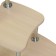 FIFA flower shelf, 770x300x670, oak knocked