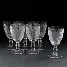 A set of glasses of glass 