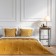 Cover with pillowcases "Hugo", size 230x250 cm, mustard color