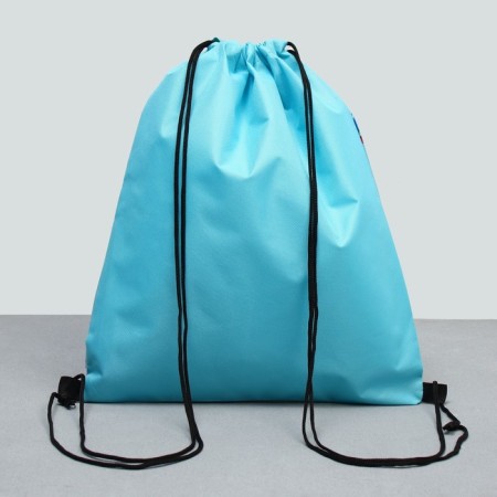 A bag for shoes with a reflective element "I study at 5!" size 30 x 40 cm-5