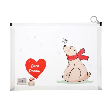 Lightning folder A4, 180 MKR format, with a drawing "Bears", mix-3